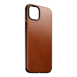 Кожаный чехол Nomad Modern Leather Case MagSafe English Tan для iPhone 14 Plus - Фото 2