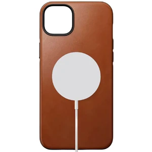 Кожаный чехол Nomad Modern Leather Case MagSafe English Tan для iPhone 14 Plus - Фото 5