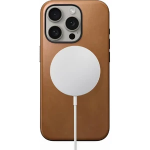 Світло-коричневий шкіряний чохол Nomad Modern Leather MagSafe для iPhone 16 Pro - Фото 7