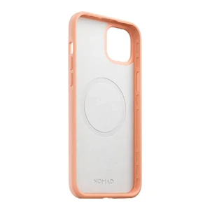 Кожаный чехол Nomad Modern Leather Case MagSafe Natural для iPhone 14 Plus - Фото 4