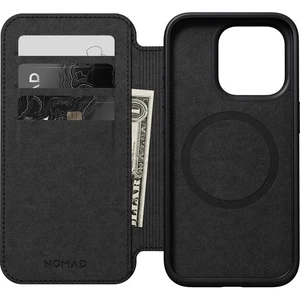 Шкіряний чохол Nomad Modern Leather Folio Black для iPhone 15 Pro - Фото 3