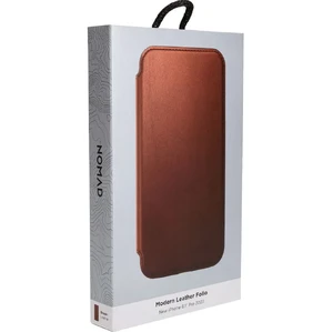 Шкіряний чохол Nomad Modern Leather Brown для iPhone 15 Pro - Фото 8