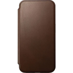 Шкіряний чохол Nomad Modern Leather Brown для iPhone 15 Pro - Фото 5