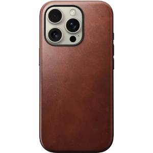 Бронзовий шкіряний чохол Nomad Modern Leather MagSafe для iPhone 16 Pro - Фото 4
