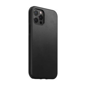 Чорний шкіряний чохол Nomad Rugged Case Horween Leather Black для iPhone 12 Pro Max - Фото 4
