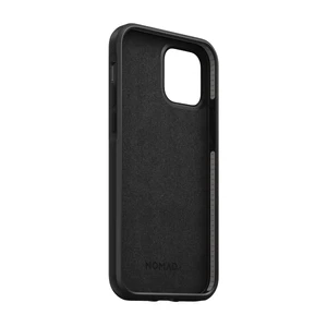 Чорний шкіряний чохол Nomad Rugged Case Horween Leather Black для iPhone 12 Pro Max - Фото 9