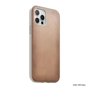Шкіряний чохол Nomad Rugged Case Horween Leather Natural для iPhone 12 Pro Max - Фото 5