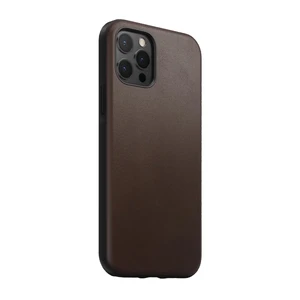 Шкіряний чохол Nomad Rugged Case Horween Leather Rustic Brown для iPhone 12 | 12 Pro - Фото 3