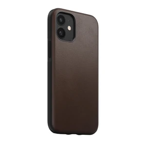 Кожаный чехол Nomad Rugged Case Horween Leather Rustic Brown для iPhone 12 mini - Фото 4