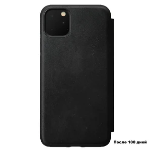 Шкіряний чохол-книжка Nomad Rugged Folio Black для iPhone 11 Pro Max - Фото 2