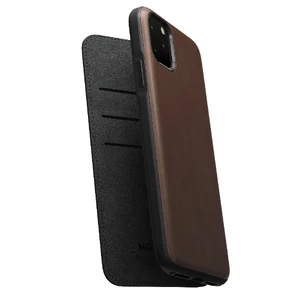 Шкіряний чохол-книжка Nomad Rugged Folio Rustic Brown для iPhone 11 Pro Max - Фото 6
