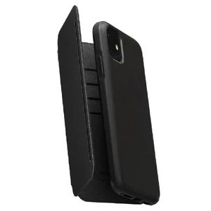 Кожаный чехол-книжка Nomad Rugged Tri-Folio Black для iPhone 11 - Фото 6