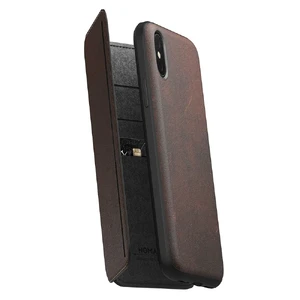 Шкіряний чохол-книжка Nomad Rugged Tri-Folio для iPhone X | XS - Фото 7