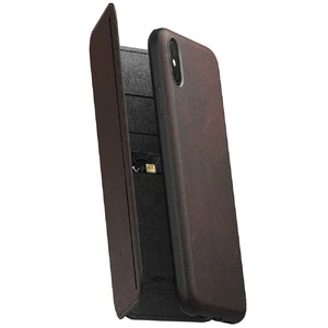 Шкіряний чохол-книжка Nomad Rugged Tri-Folio для iPhone XS Max - Фото 7