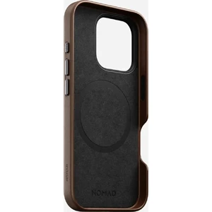 Бронзовий шкіряний чохол Nomad Traditional Leather MagSafe для iPhone 16 Pro - Фото 6