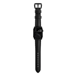 Черный кожаный ремешок Nomad Classic Strap для Apple Watch Ultra 49mm | 45mm | 44mm | 42mm Series - Фото 3