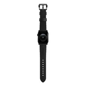 Черный кожаный ремешок Nomad Classic Strap для Apple Watch Ultra 49mm | 45mm | 44mm | 42mm Series - Фото 4