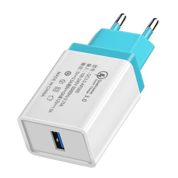 Зарядний пристрій iLoungeMax Olaf Qualcomm Quick Charge 3.0 Green у Рівному
