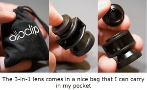 Об'єктив Olloclip 3-in-1 для iPhone 4 | 4S - Фото 3