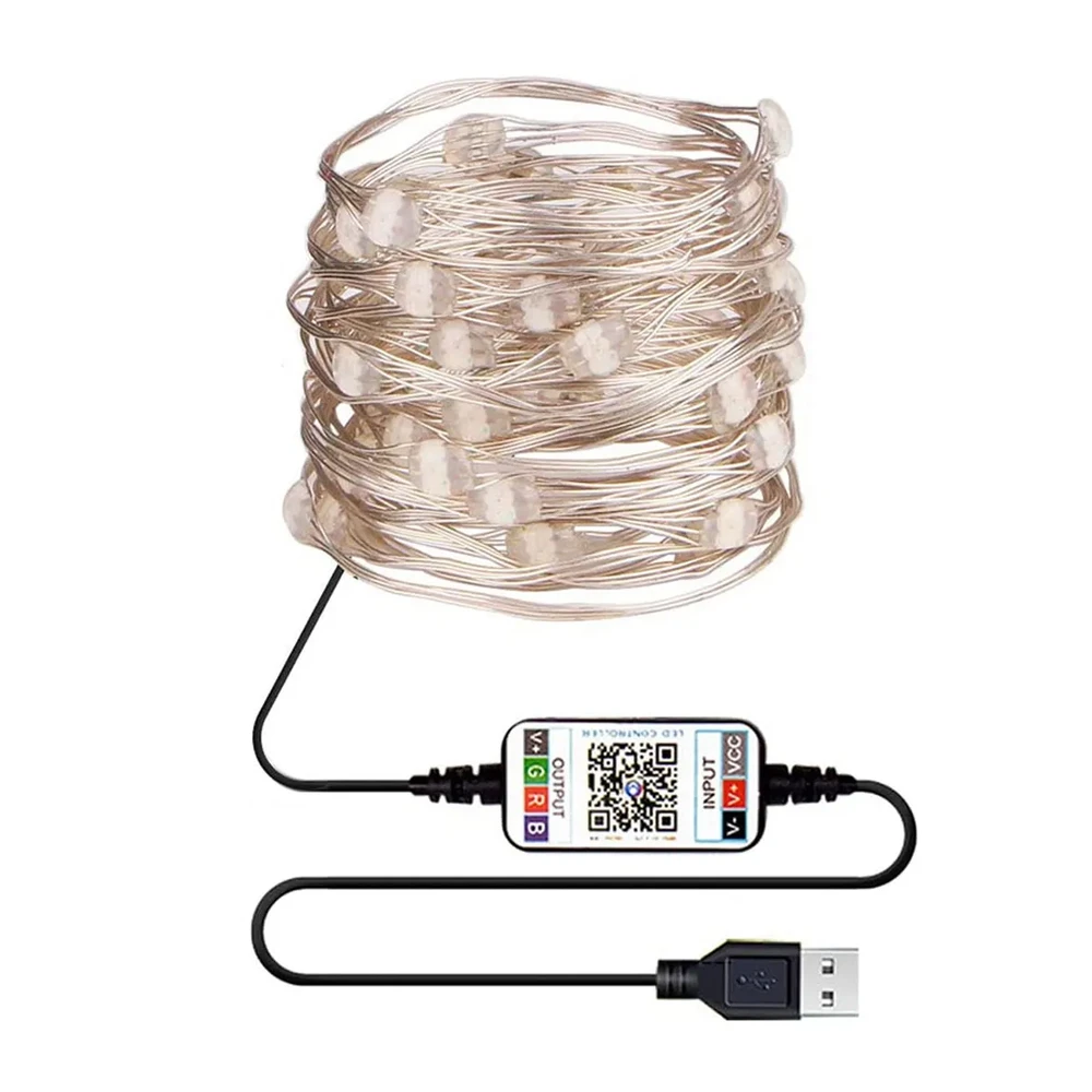 Умная светодиодная гирлянда iLoungeMax 100 LED Multicolored 10m
