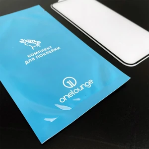 Защитное стекло oneLounge 1Edge Full 3D DustProof для iPhone 13 mini - Фото 6