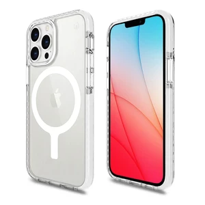 Прозорий чохол oneLounge 1Mag Bumper MagSafe для iPhone 13 Pro Max - Фото 4