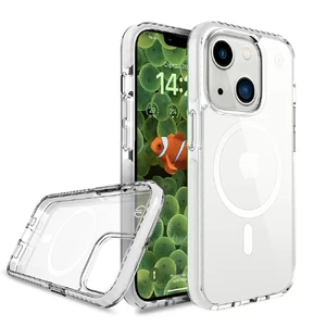Прозрачный чехол oneLounge 1Mag Bumper MagSafe для iPhone 14 | 13 - Фото 4