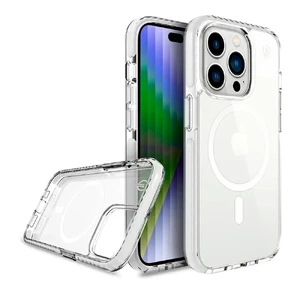 Прозрачный чехол oneLounge 1Mag Bumper MagSafe для iPhone 16 Pro Max - Фото 2