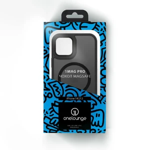 Чохол oneLounge 1Mag Pro MagSafe Black для iPhone 13 | 14 - Фото 3
