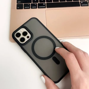 Чохол oneLounge 1Mag Pro MagSafe Black для iPhone 12 | 12 Pro - Фото 9