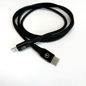 Плетеный кабель USB-C to Lightning для iPhone / iPad / iPod | oneLounge 1Power (1.2 m) - Фото 10