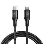 Плетений кабель USB-C to Lightning для iPhone / iPad / iPod | oneLounge 1Power (1.2 m)