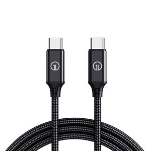Плетеный кабель oneLounge 1Power USB-C to USB-C 100W (2 m) для MacBook | iPad | ноутбук