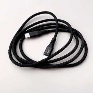 Плетений кабель oneLounge 1Power USB-C to USB-C 60W (1.2 m) - Фото 3