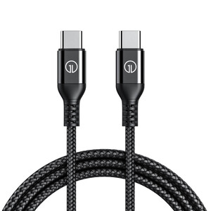Купить Плетеный кабель oneLounge 1Power USB-C to USB-C 60W (1.2 m)