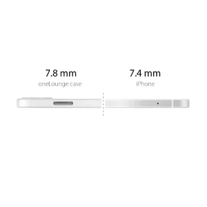 Супертонкий чохол oneLounge 1Thin 0.35mm Black для iPhone 14 Pro - Фото 4