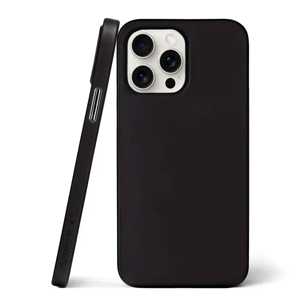 Супертонкий чохол oneLounge 1Thin 0.35mm Black для iPhone 15 Pro Max