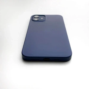 Супертонкий чохол oneLounge 1Thin 0.35mm Blue для iPhone 12 | 12 Pro - Фото 3
