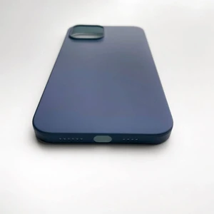 Супертонкий чохол oneLounge 1Thin 0.35mm Blue для iPhone 12 Pro Max - Фото 3