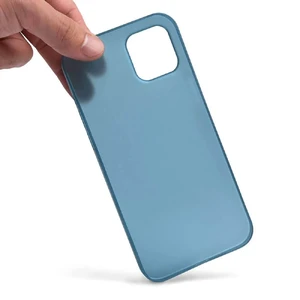 Супертонкий чохол oneLounge 1Thin 0.35mm Blue для iPhone 12 Pro Max - Фото 4