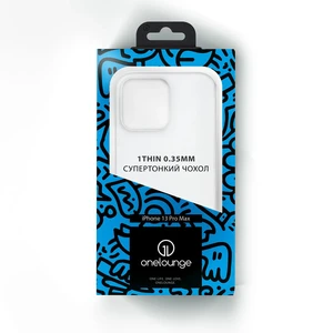 Супертонкий чехол oneLounge 1Thin 0.35mm White для iPhone 13 Pro Max - Фото 14