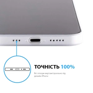 Супертонкий чохол oneLounge 1Thin 0.35mm Sierra Blue для iPhone 13 Pro Max - Фото 5