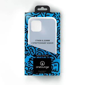 Супертонкий чохол oneLounge 1Thin 0.35mm Sierra Blue для iPhone 13 Pro Max - Фото 10