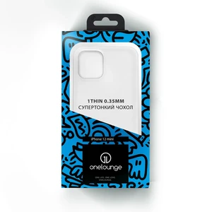 Супертонкий чохол oneLounge 1Thin 0.35mm White для iPhone 12 mini - Фото 10