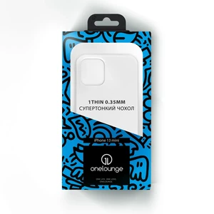 Супертонкий чехол oneLounge 1Thin 0.35mm White для iPhone 13 mini - Фото 14