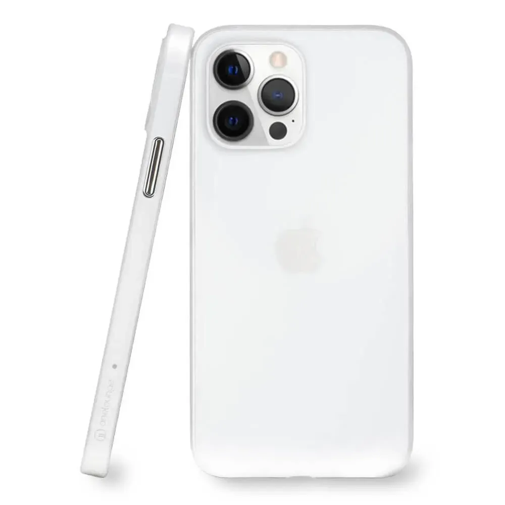 Супертонкий чехол oneLounge 1Thin 0.35mm White для iPhone 15 Pro