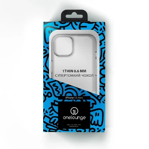 Прозрачный супертонкий чехол oneLounge 1Thin 0.6mm Clear для iPhone 13 mini - Фото 5