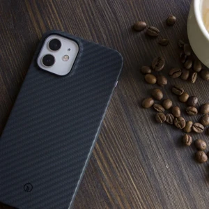Карбоновый (кевлар) чехол oneLounge 1Thin Aramid для iPhone 12 | 12 Pro - Фото 2