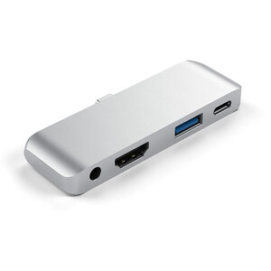 Купить Хаб (адаптер) iLoungeMax 4 в 1 USB Type-C to HDMI | USB 3.0 | USB-C PD Charging | 3.5mm для iPad Pro 11" | 12.9" | Air 4