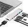 Хаб (адаптер) iLoungeMax 7-in-1 USB-C PD HDMI 4K30Hz для MacBook Silver - Фото 3